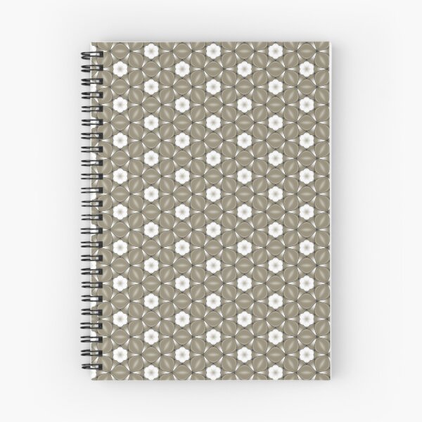 Item preview, Seamless Minimal Monochrome floral pattern  designed and sold by siwabudda.