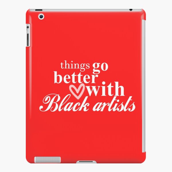 Black Artist Space Coke Logo iPad Snap Case