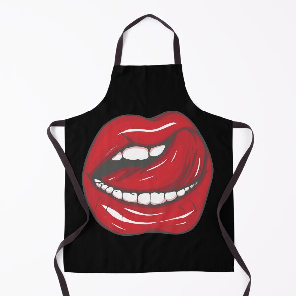 Item preview, Sexy Tongue Licking Its Lips designed and sold by Vintage-Artwork.