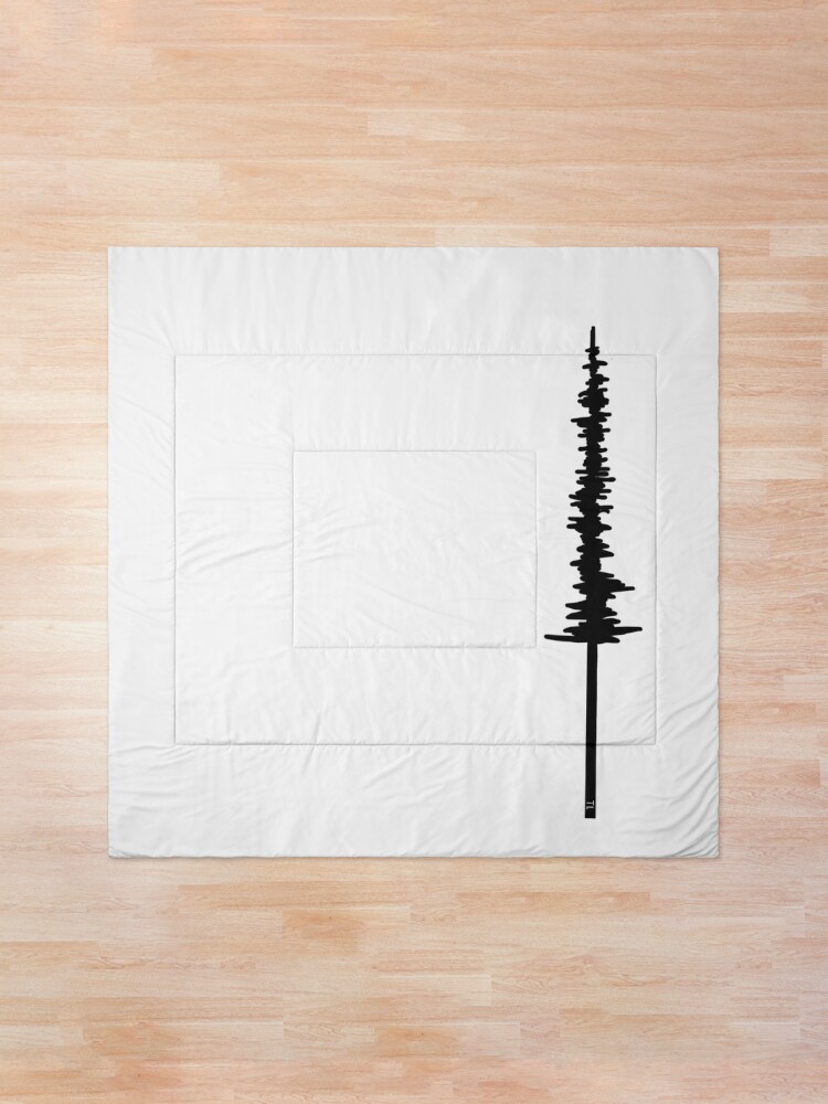 Alternate view of Minimalist Tree Comforter