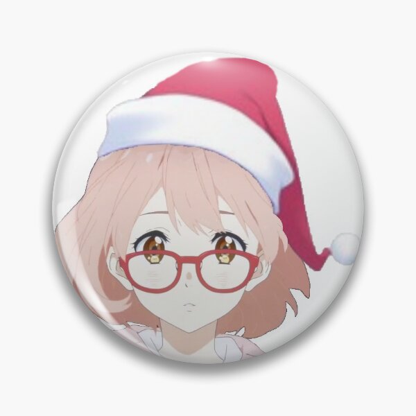 Item preview, Mirai Santa Hat Sticker designed and sold by Moonsun3.