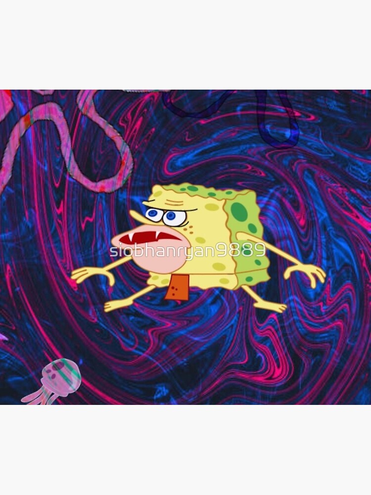 Trippy spongebob tapestry sale