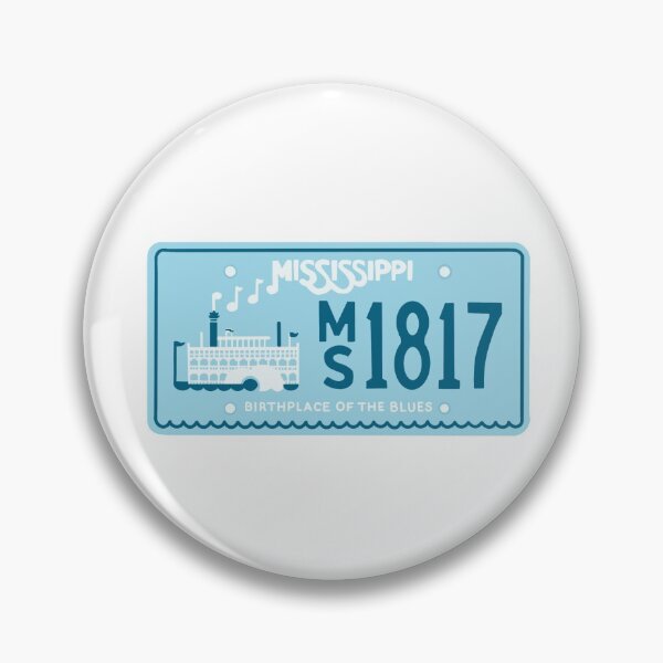 Item preview, Mississippi Blues License Plate  designed and sold by morganejs.