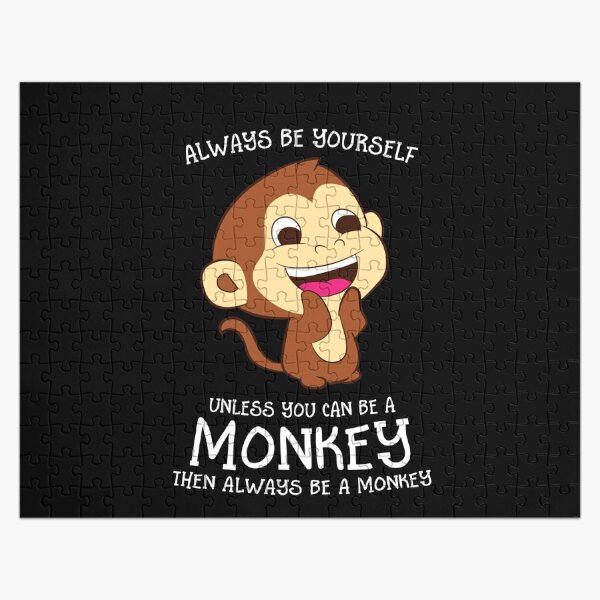 Monkey Jigsaw Puzzles Redbubble - pg tips monkey logo roblox