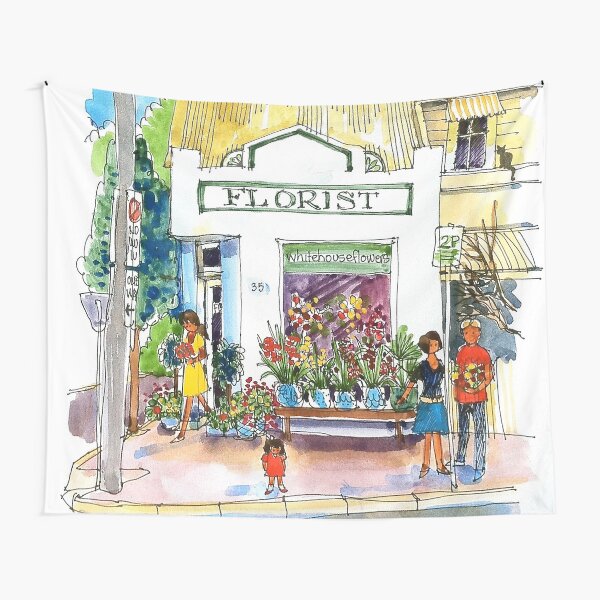 The Old Florist Shop Tapestry
