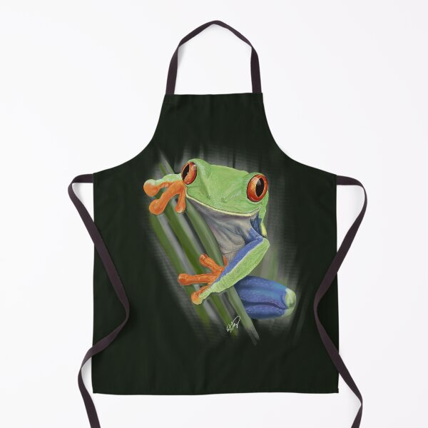 Item preview, Red Eyed Tree Frog Realistic Wildlife Art designed and sold by slaterza.
