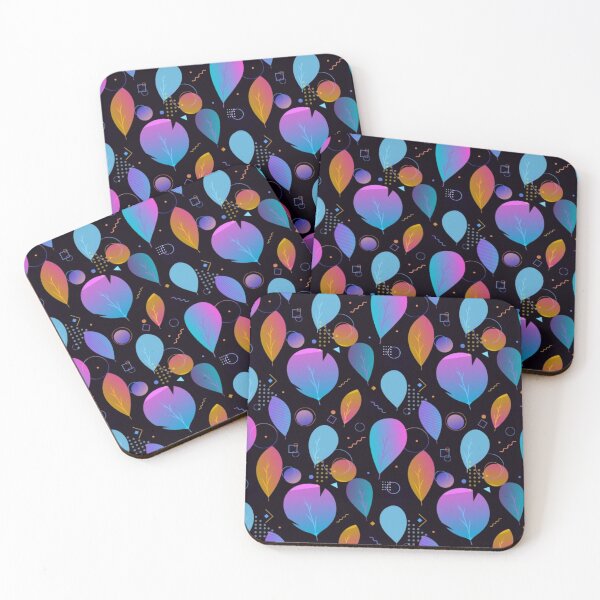 Item preview, Neon Feather Geometric Pattern Designs designed and sold by Memituss.