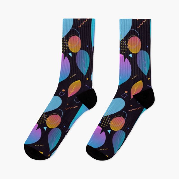 Item preview, Neon Feather Geometric Pattern Designs designed and sold by Memituss.
