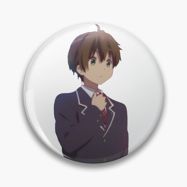 Item preview, Yuuta fixing his tie sticker designed and sold by Moonsun3.