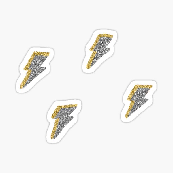 "lightning aesthetic" Sticker for Sale by HappyMoney Redbubble