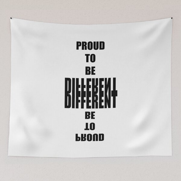 Item preview, Proud to be DIFFERENT - mirror designed and sold by oxoxoxo.