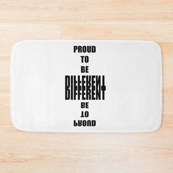 Item preview, Proud to be DIFFERENT - mirror designed and sold by oxoxoxo.