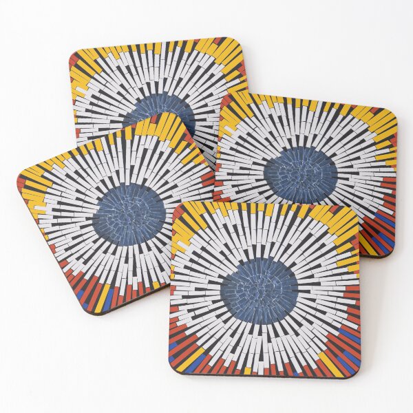 Item preview, Abstract in Tape—Starburst designed and sold by GobaFineArts.