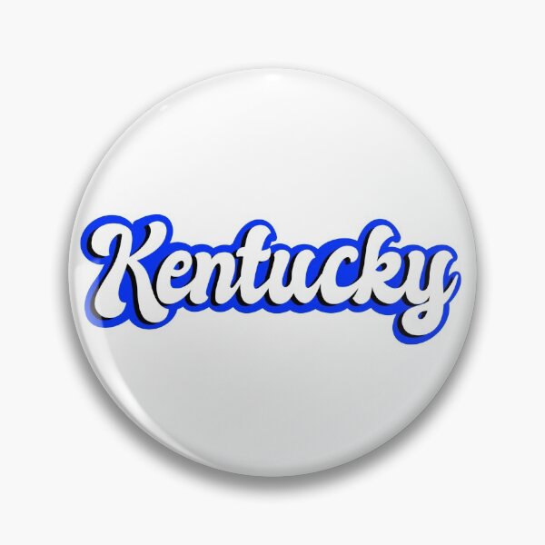 Artikelvorschau, Kentucky Blue Retro Name entworfen und verkauft von secstickers.