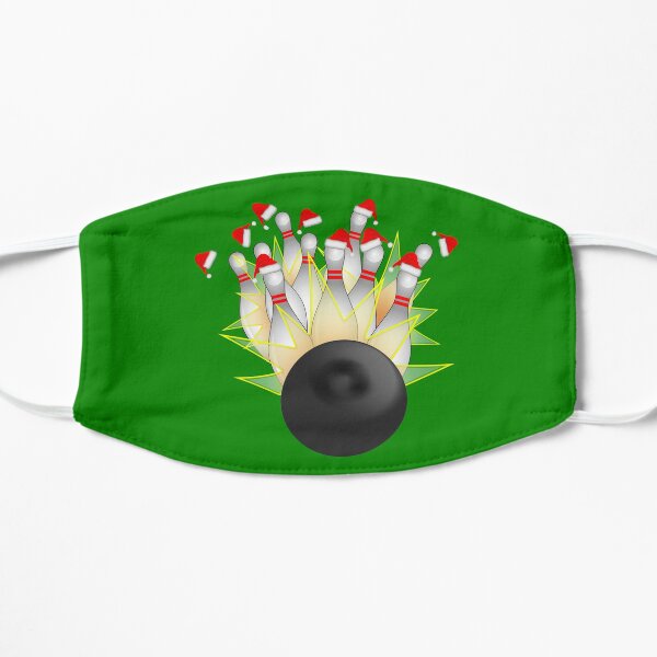 Christmas Bowling Small Mask