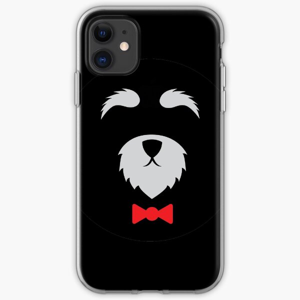 Minimalist Mini Schnauzer iPhone Soft Case