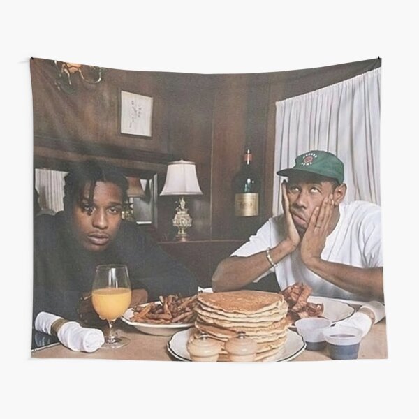 Asap rocky and online tyler the creator tapestry