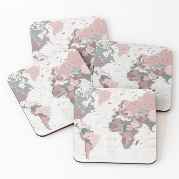 Item preview, World Map designed and sold by nataliewilsom.