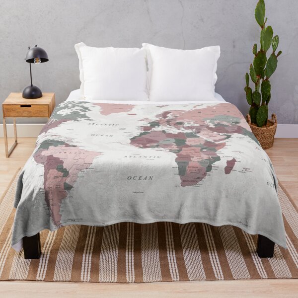 Item preview, World Map designed and sold by nataliewilsom.