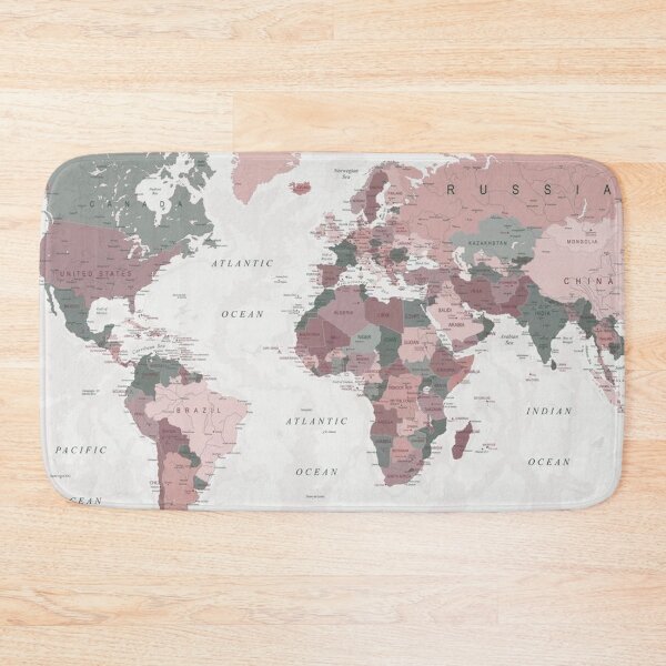 Item preview, World Map designed and sold by nataliewilsom.