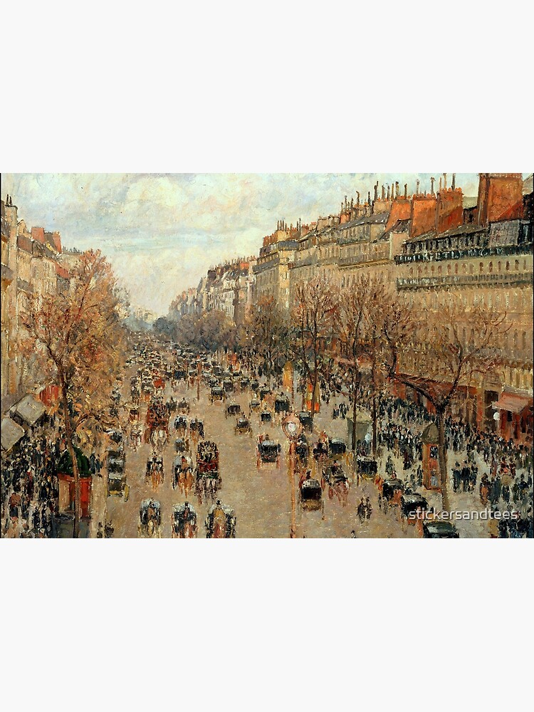 Camille Pissarro Streets of Paris Jigsaw Puzzle by stickersandtees