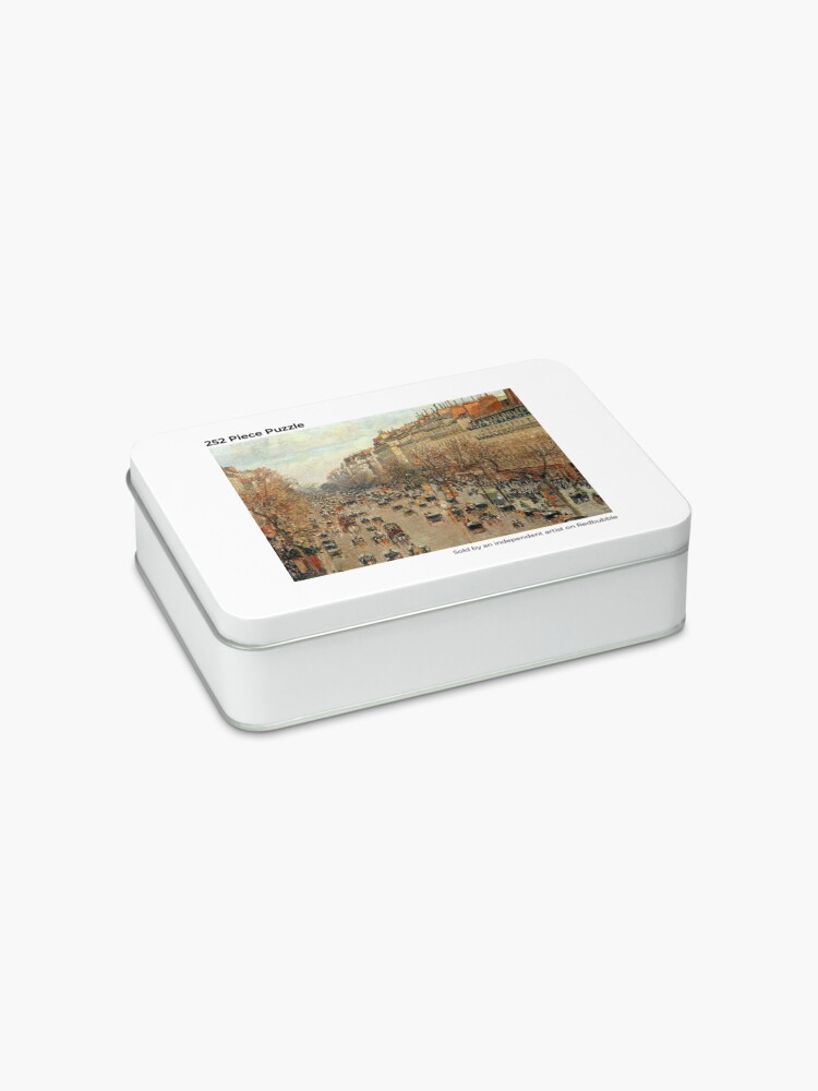 Alternate view of Camille Pissarro Streets of Paris Jigsaw Puzzle Jigsaw Puzzle