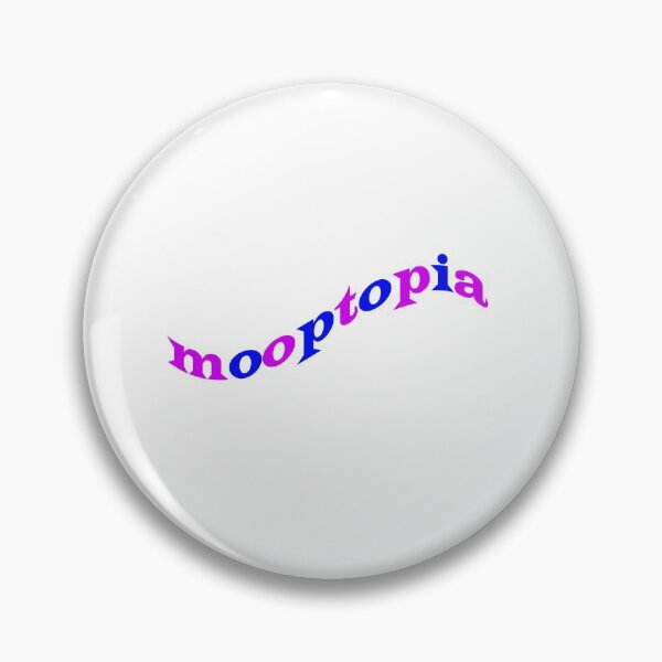 Item preview, Mooptopia Pink Blue designed and sold by art-by-harmonie.