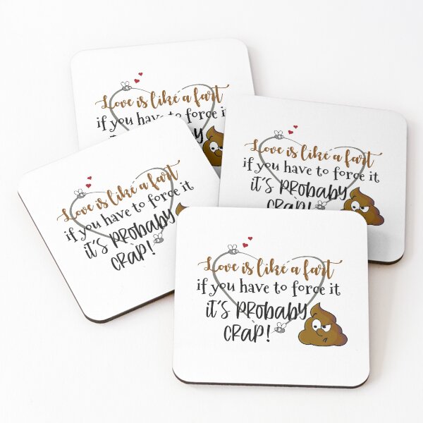 Item preview, Love is Crap! designed and sold by KissingFrogs.