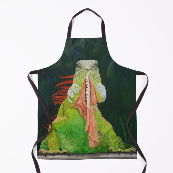 Item preview, Iguana Dude. Big green Iguana lumbers out of the shadows. designed and sold by KarenZuk.