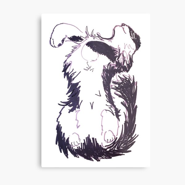 Skinny Millie Metal Print