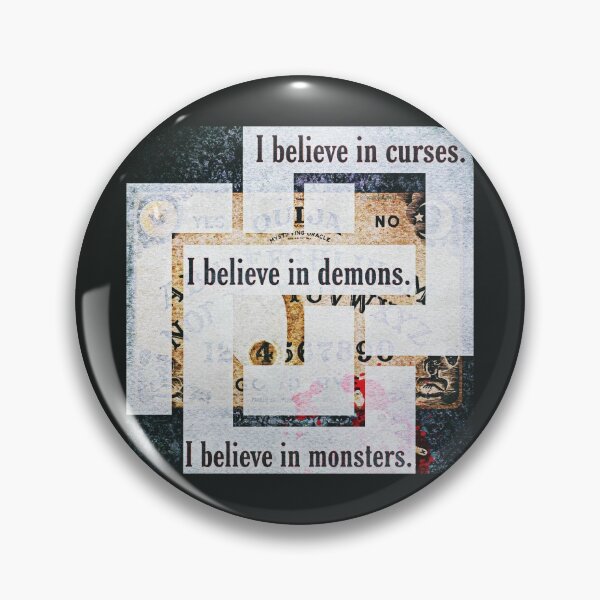 Item preview, I Believe in Monsters Vintage Treatment designed and sold by orionlodubyal.