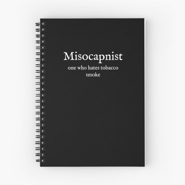 Item preview, M: Misocapnist: Wear Your Dictionary: English designed and sold by WearYourWords.