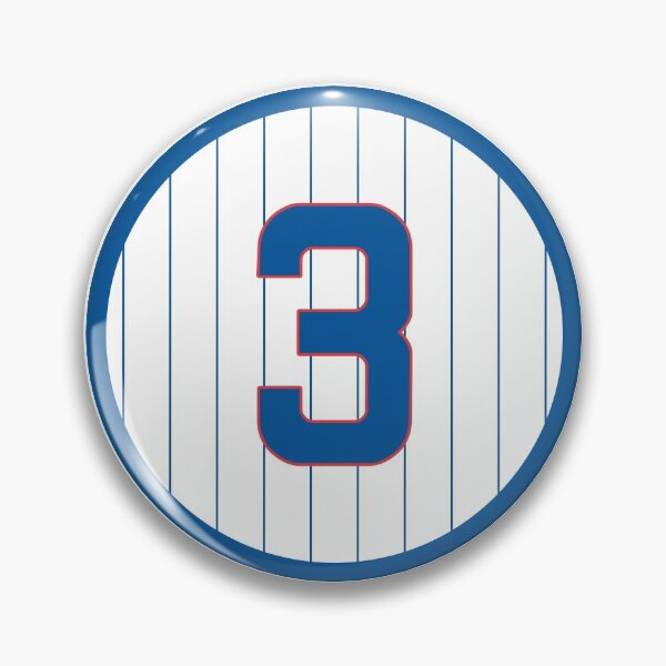 Item preview, David Ross #3 Jersey Number designed and sold by StickBall.