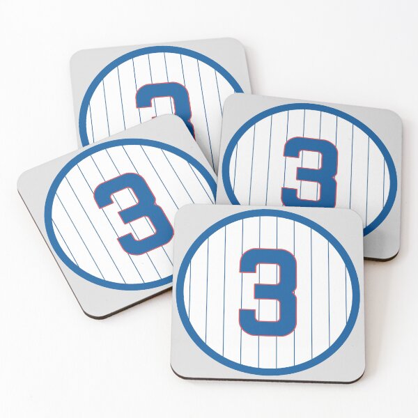 Item preview, David Ross #3 Jersey Number designed and sold by StickBall.
