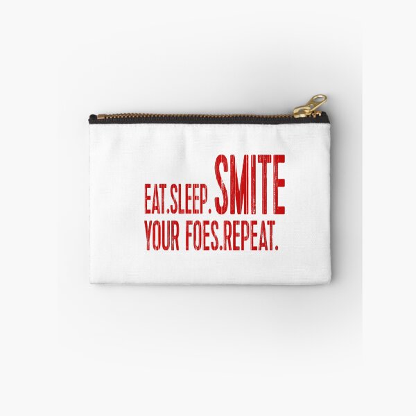 Item preview, Eat. Sleep. Smite your Foes. Repeat designed and sold by JJgamers.