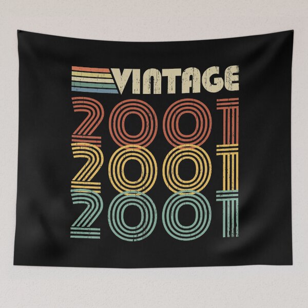 Item preview, Vintage 2001 19th Birthday Gift 19 Years Old Born In 2001 designed and sold by Takatv.