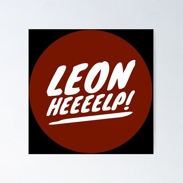 Artikel-Vorschau von Leon HELPAAAAAA, designt und verkauft von GonzaloFreire.