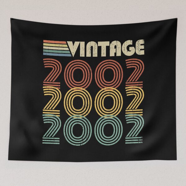 Item preview, Vintage 2002 18th Birthday Gift 18 Years Old Born In 2002 designed and sold by Takatv.