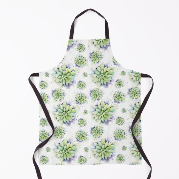 Item preview, Succulent Pattern Watercolor designed and sold by Olga Shvartsur.