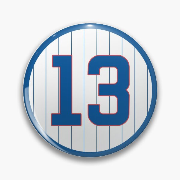 Item preview, David Bote #13 Jersey Number designed and sold by StickBall.