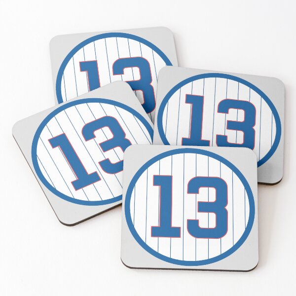 Item preview, David Bote #13 Jersey Number designed and sold by StickBall.