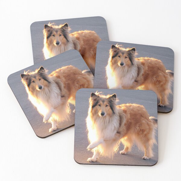 Item preview, Golden Glow Collie designed and sold by KarenWoodArt.