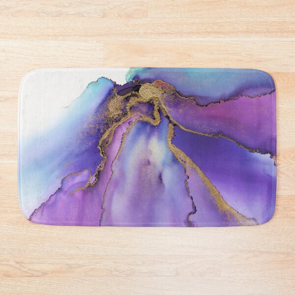 Item preview, Golf Leafed Iris Abstract Ink designed and sold by Olga Shvartsur.