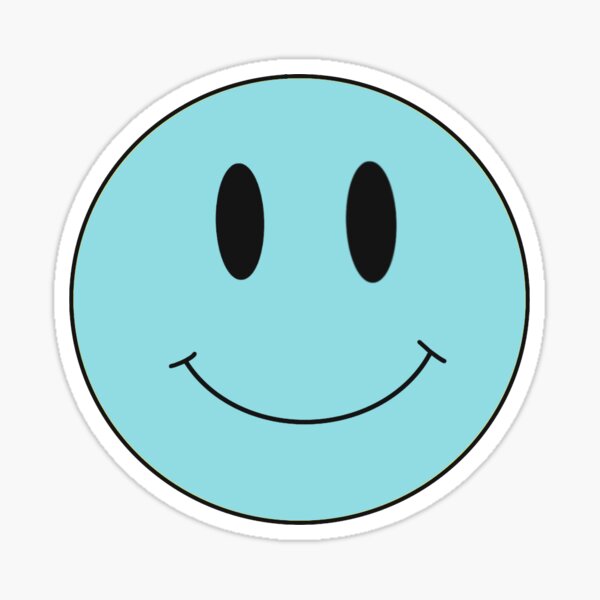 Blue smiley face