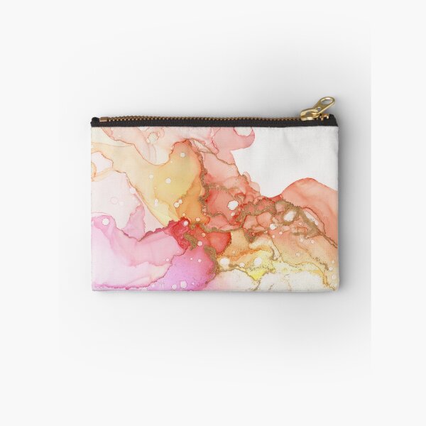 Item preview, Peach Bellini Abstract Ink Painting designed and sold by Olga Shvartsur.