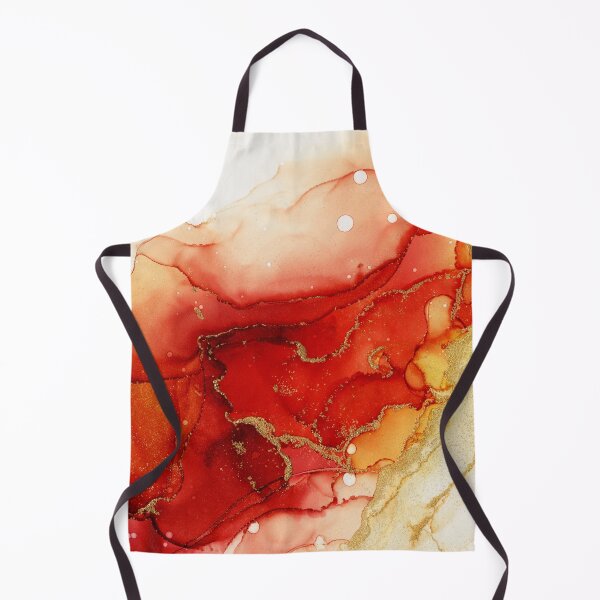 Item preview, Golden Flames Abstract Ink - Part 2 designed and sold by Olga Shvartsur.