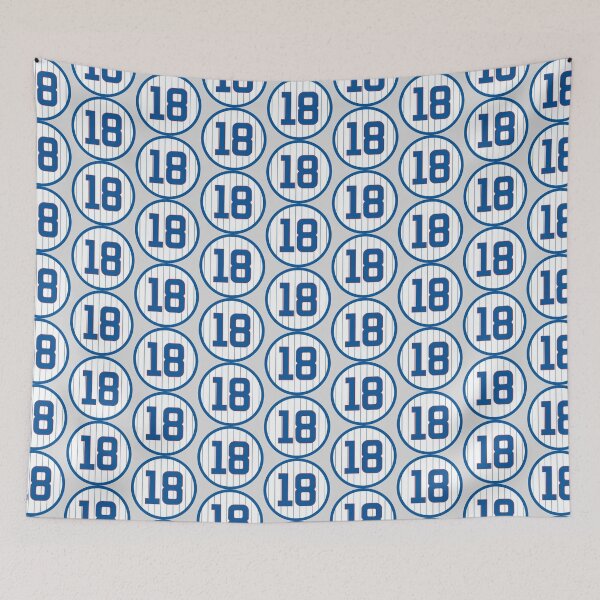 Item preview, Ben Zobrist #18 Jersey Number designed and sold by StickBall.