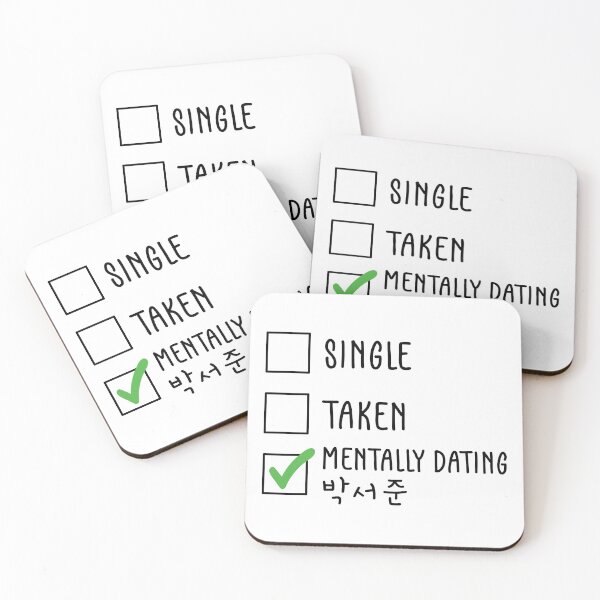 Item preview, Park Seo Joon - Single, Taken, Mentally dating 박서준 designed and sold by nohstyle.