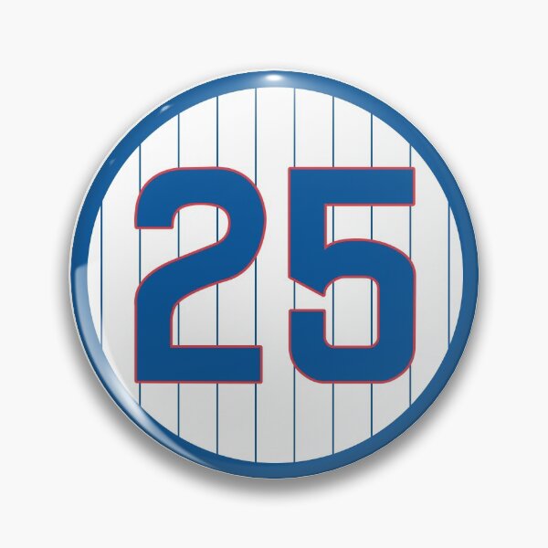 Item preview, Derrek Lee #25 Jersey Number designed and sold by StickBall.