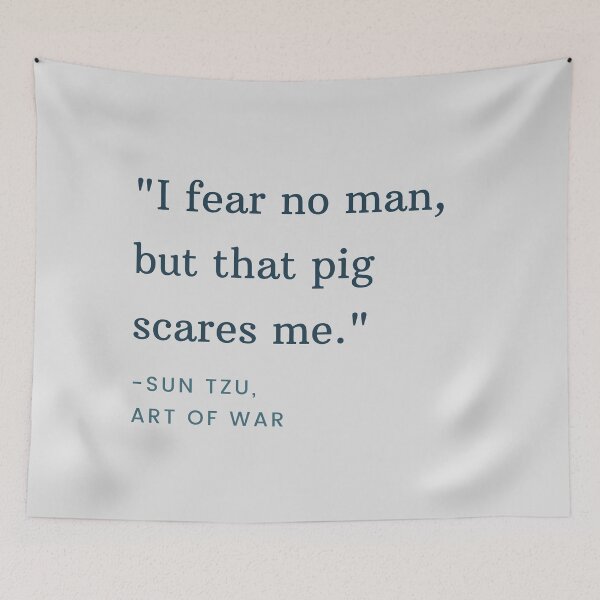 Item preview, Sun Tzu art of war quote designed and sold by Cloud Five.